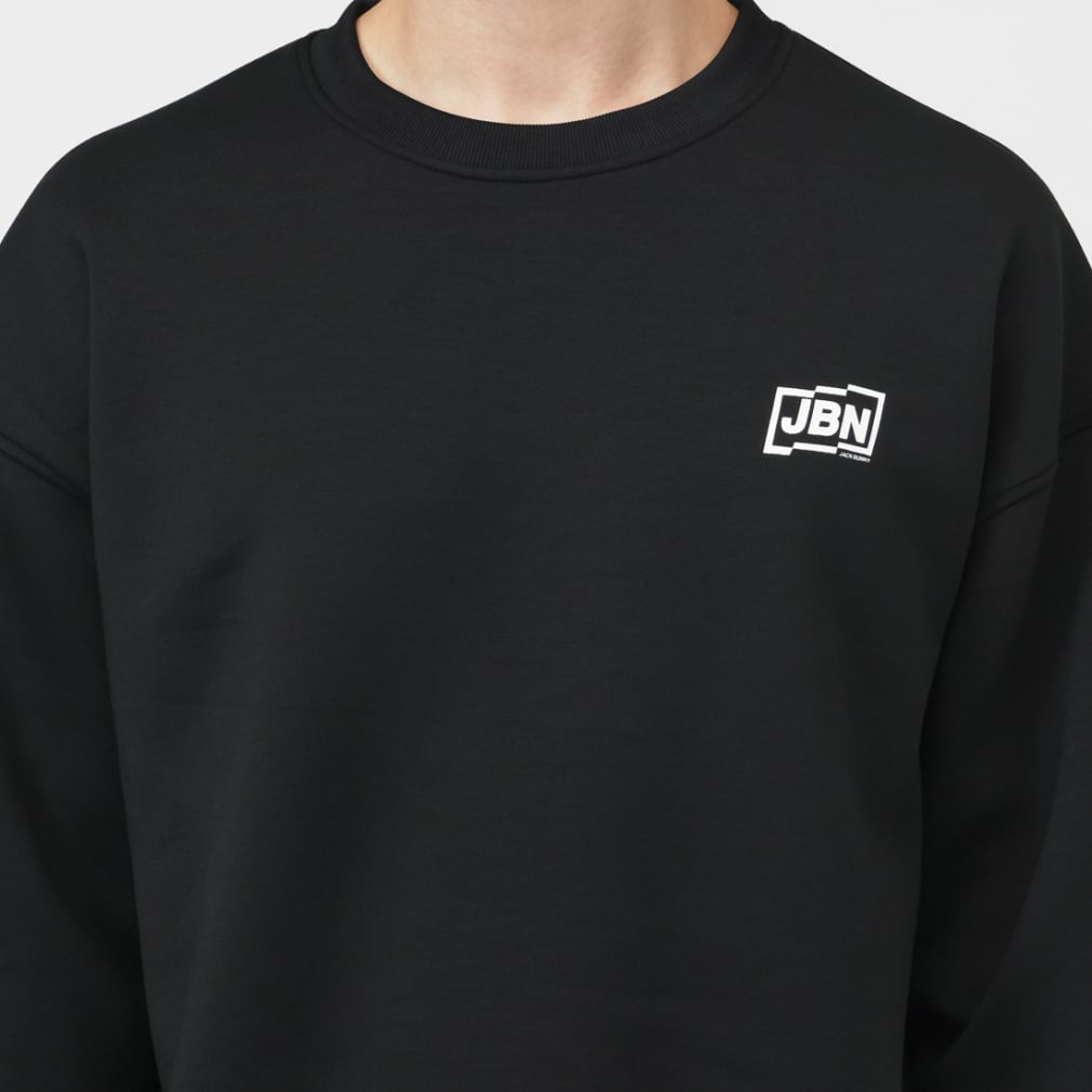 ジャック バニー ゴルフウェア 長袖トレーナー 秋 冬 オクタ裏地付き