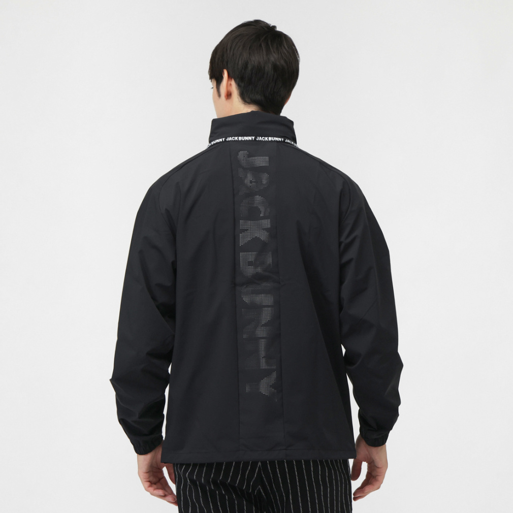 ジャック バニー ゴルフウェア 長袖トレーナー 秋 冬 Ny/Pu 3レイヤー