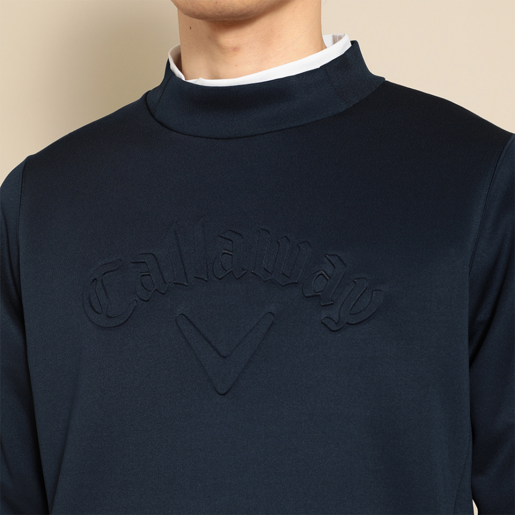 キャロウェイ ゴルフウェア 長袖 トレーナー 秋 冬 プルオーバーモック