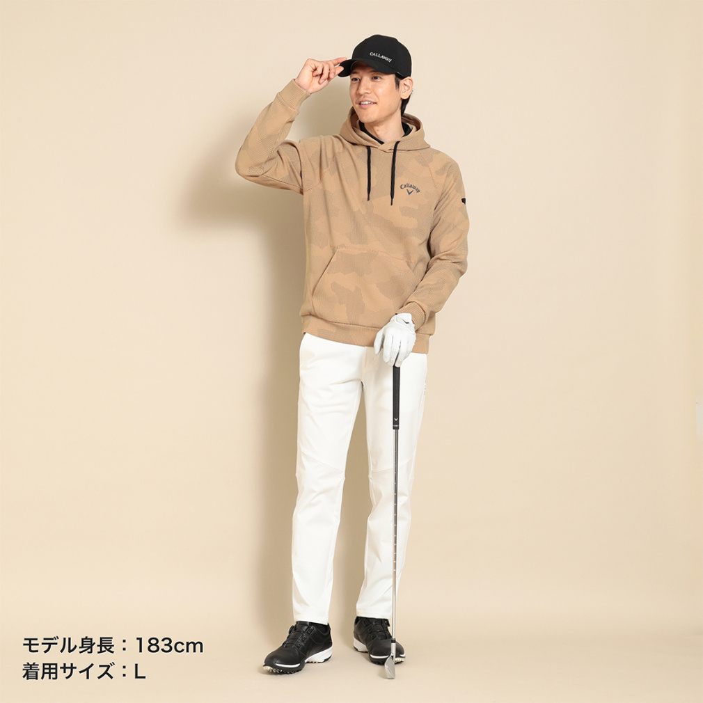 キャロウェイ ゴルフウェア 長袖 トレーナー 秋 冬 プルオーバー