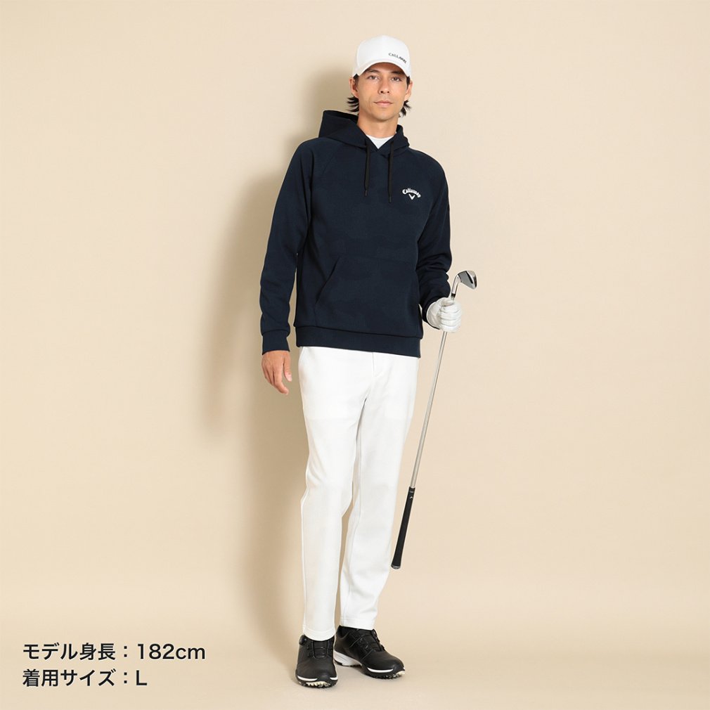 キャロウェイ ゴルフウェア 長袖 トレーナー 秋 冬 プルオーバー