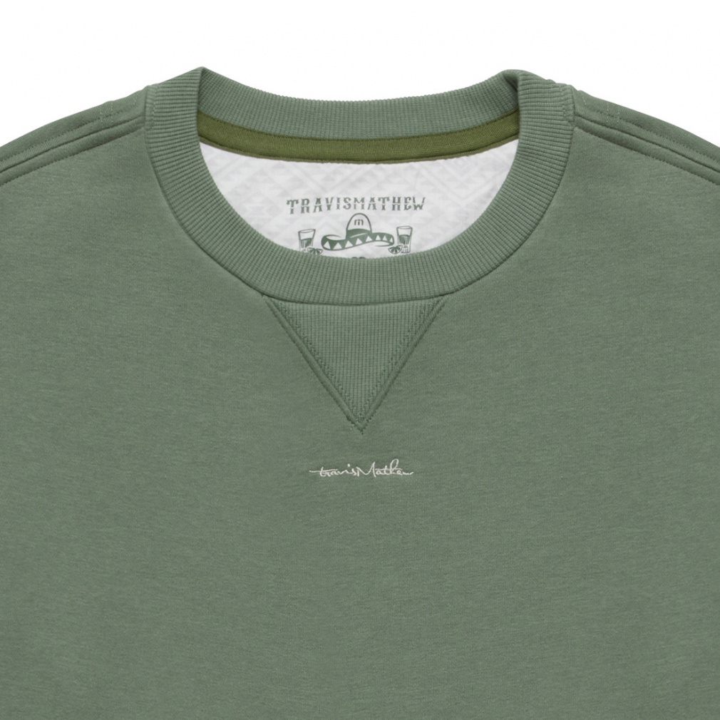 トラヴィスマシュー ゴルフウェア スウェット 秋 冬 L/S Sweat Crew