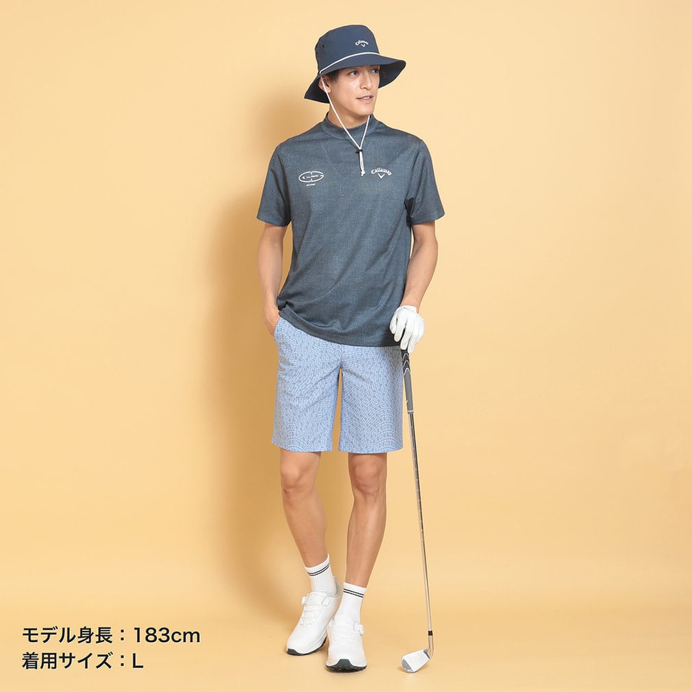 キャロウェイ ゴルフウェア ショートパンツ 春 夏 かざあなロゴ