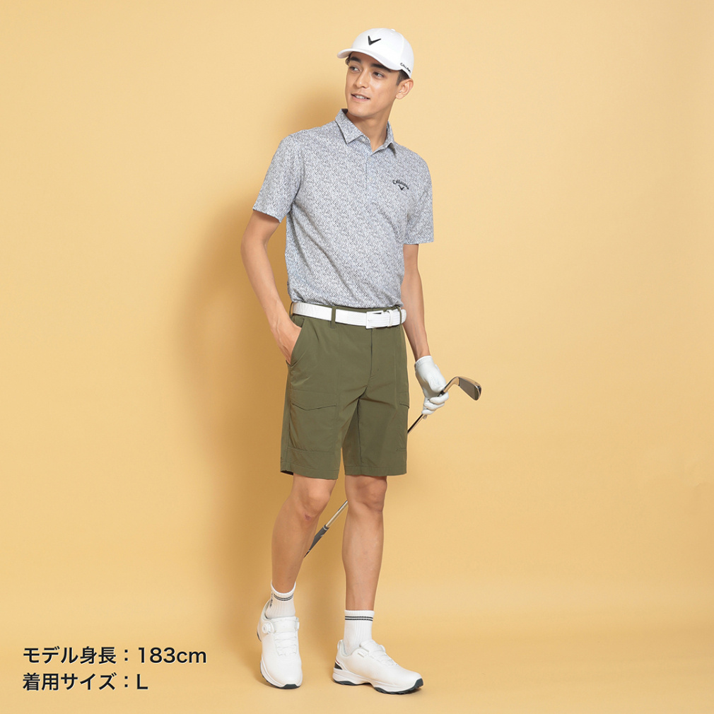キャロウェイ ゴルフウェア ショートパンツ 春 夏 8WAYストレッチ
