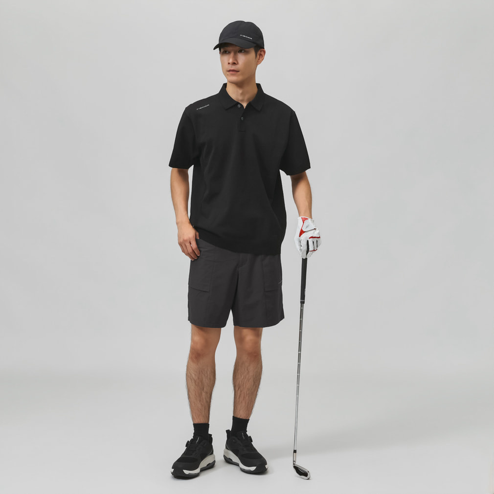 ティゴラ ゴルフウェア ショートパンツ 秋 冬 サイドマルチポケット