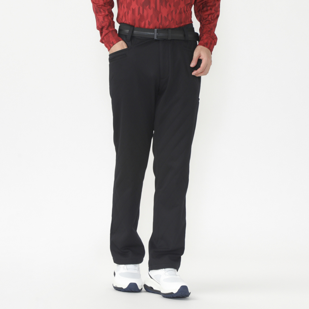 ティゴラ ゴルフウェア ロングパンツ 秋 冬 エンボスボンディング