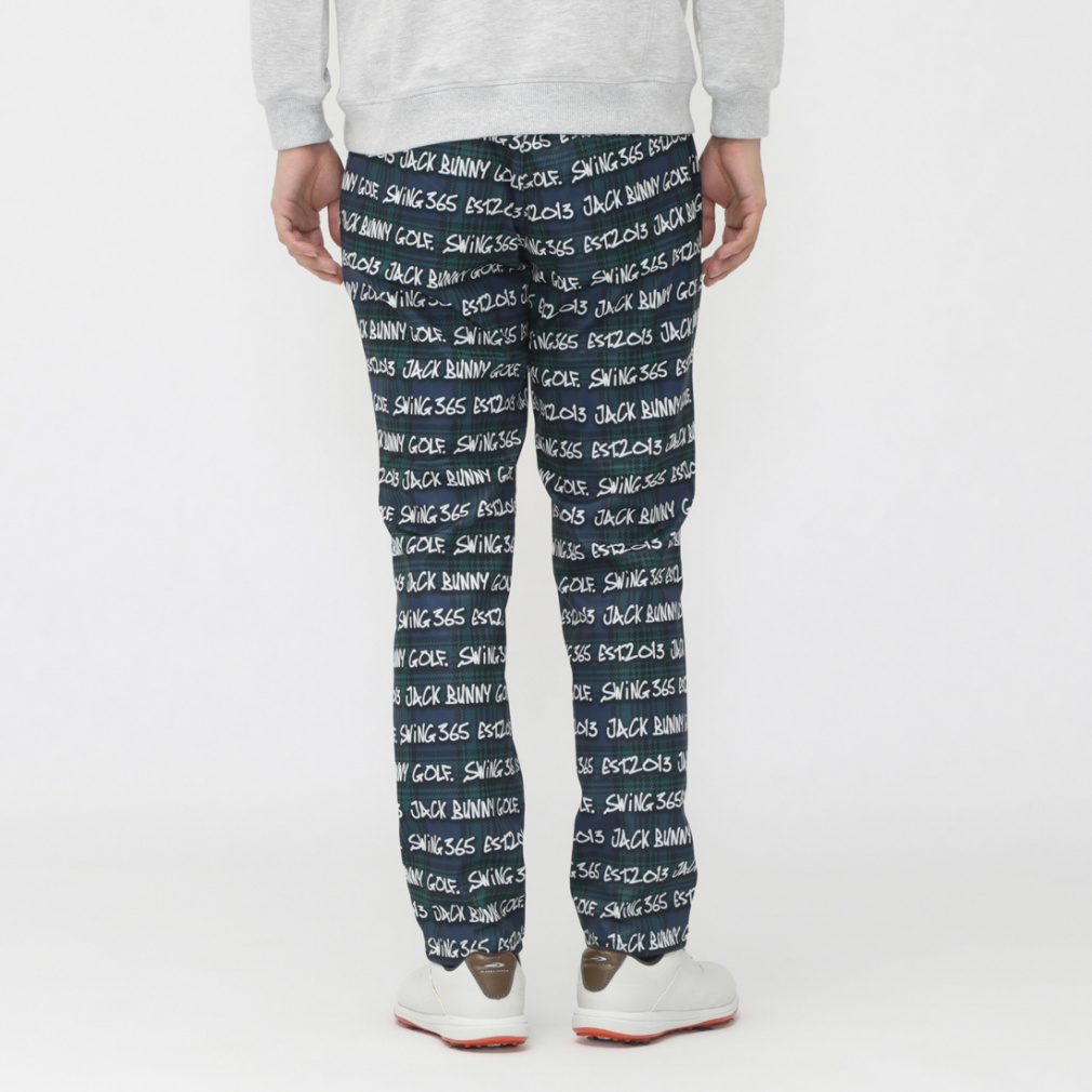 ジャック バニー ゴルフウェア スラックス 秋 冬 ドビー二重織り裏起毛