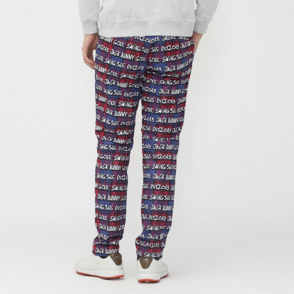 ジャック バニー ゴルフウェア スラックス 秋 冬 ドビー二重織り裏起毛