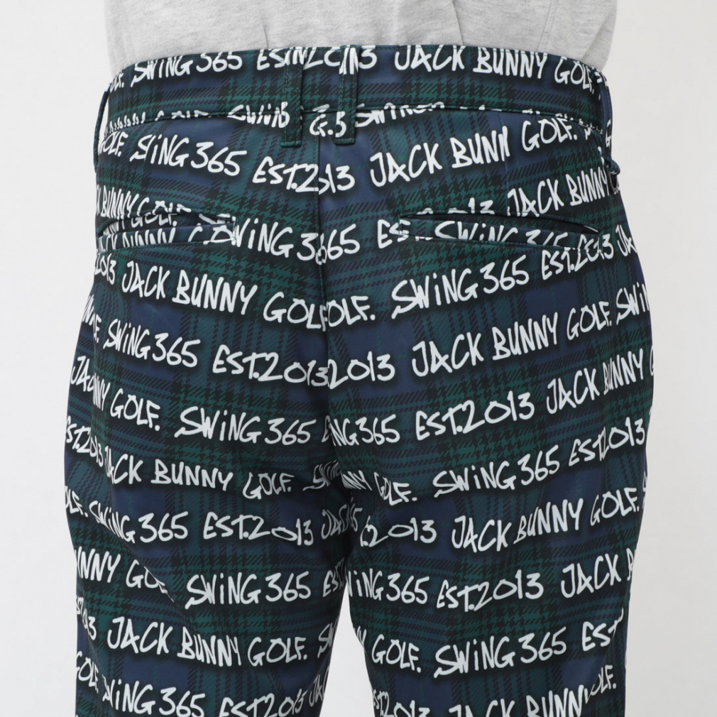 ジャック バニー ゴルフウェア スラックス 秋 冬 ドビー二重織り裏起毛