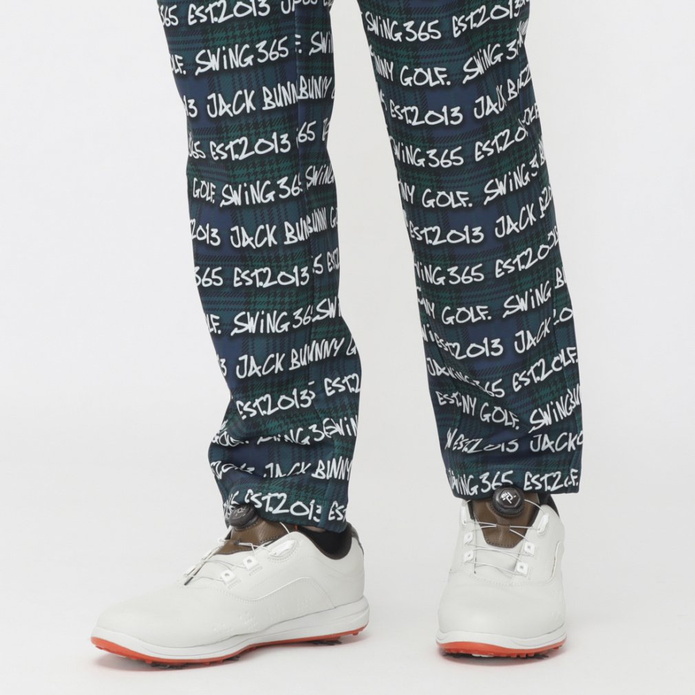 ジャック バニー ゴルフウェア スラックス 秋 冬 ドビー二重織り裏起毛