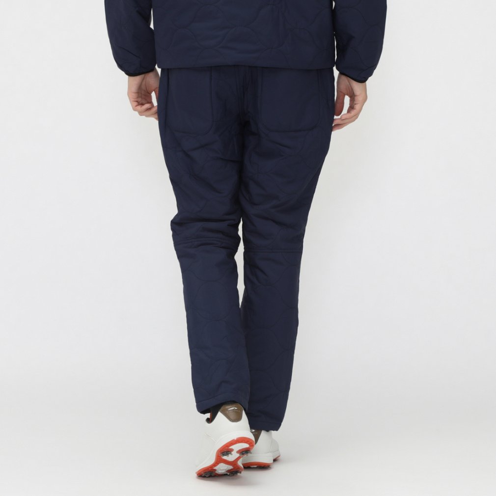 【size6】秋冬 ラッセルノ ゴルフ ルチャ総柄 キルティング 中綿パンツ 紺 キルティング中綿パンツ 6214231007｜Alpen Online