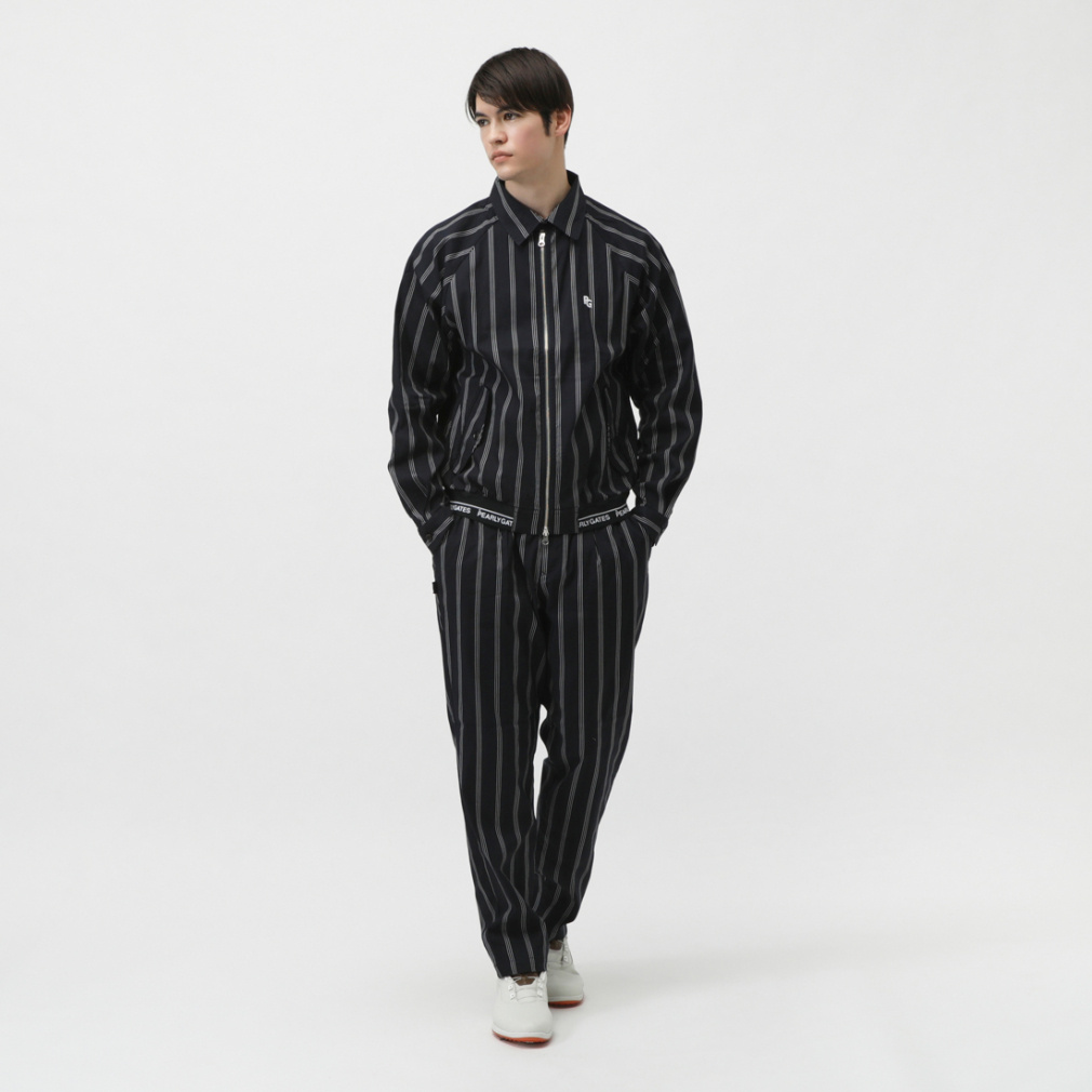 パーリーゲイツ ゴルフウェア スラックス 春 夏 先染オックス