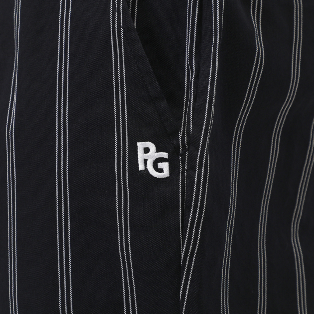 パーリーゲイツ ゴルフウェア スラックス 春 夏 先染オックス