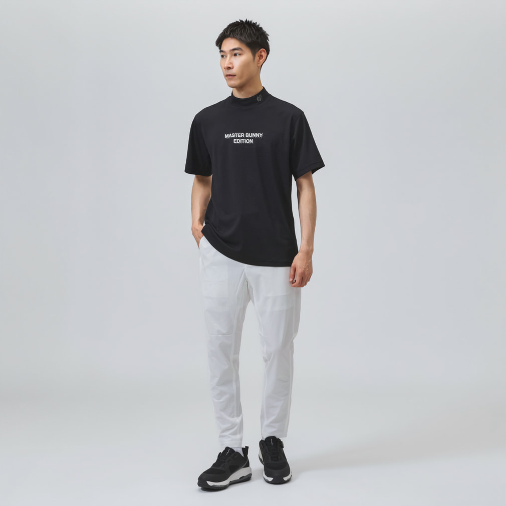 マスターバニーエディション　春夏メンズスラックス　サイズM新品 マスターバニーエディション ゴルフウェア スラックス 春 夏