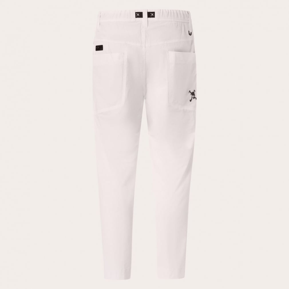 OAKLEY オークリーゴルフ ロングパンツ オフホワイト XXL オークリー ゴルフウェア ロングパンツ 春 夏 SKULL RELAX NEATLY