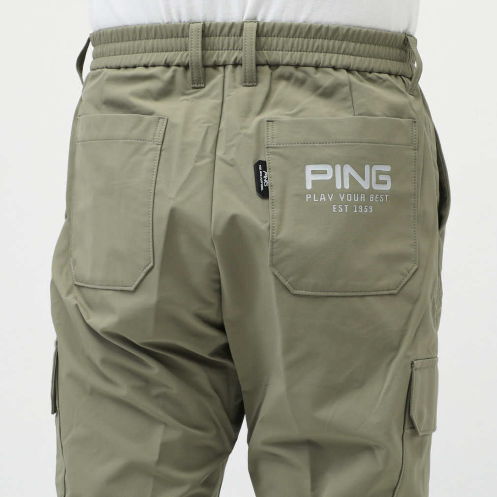 ピン ゴルフウェア ロングパンツ 春 夏 フルダルポリエステルジョガー