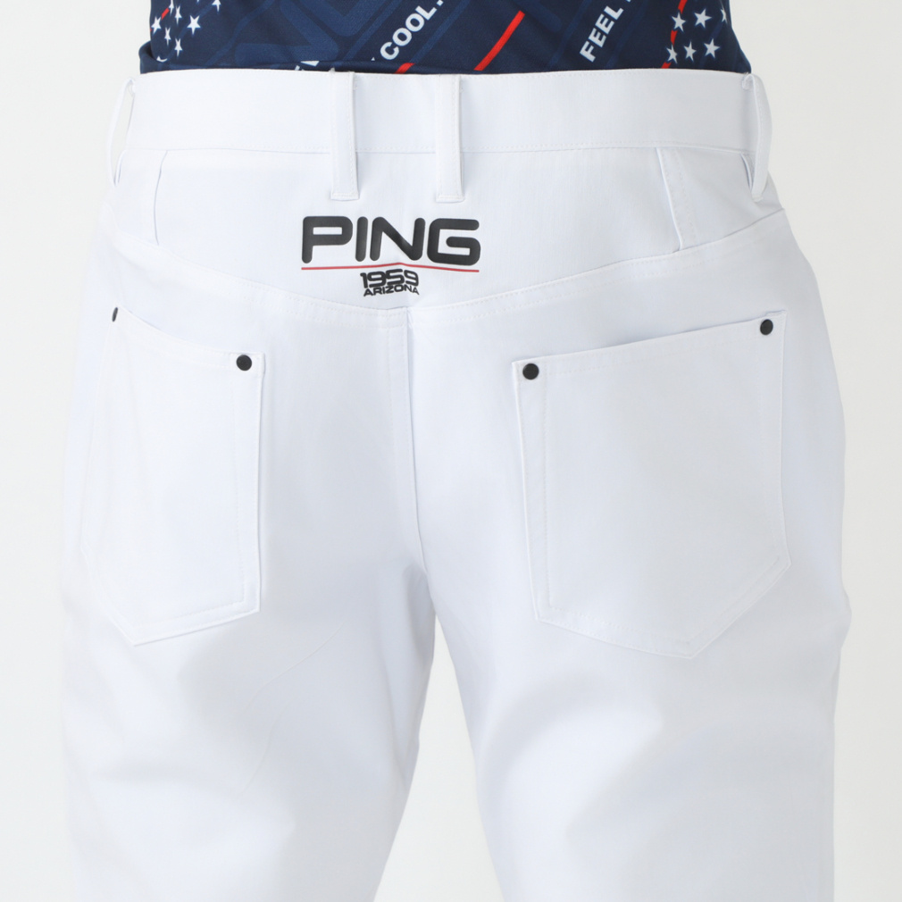 ピン ゴルフウェア ロングパンツ 春 夏 22SSストレートパンツ4WAY