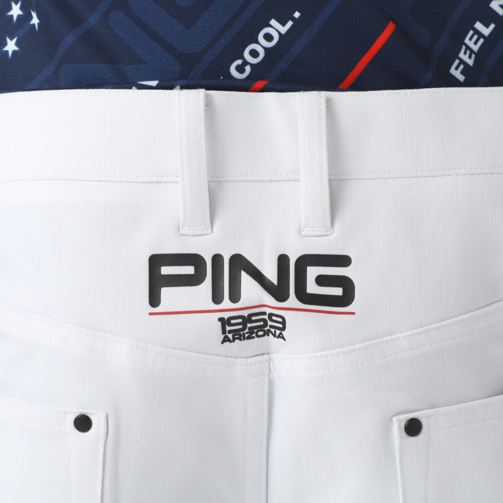 ピン ゴルフウェア ロングパンツ 春 夏 22SSストレートパンツ4WAY