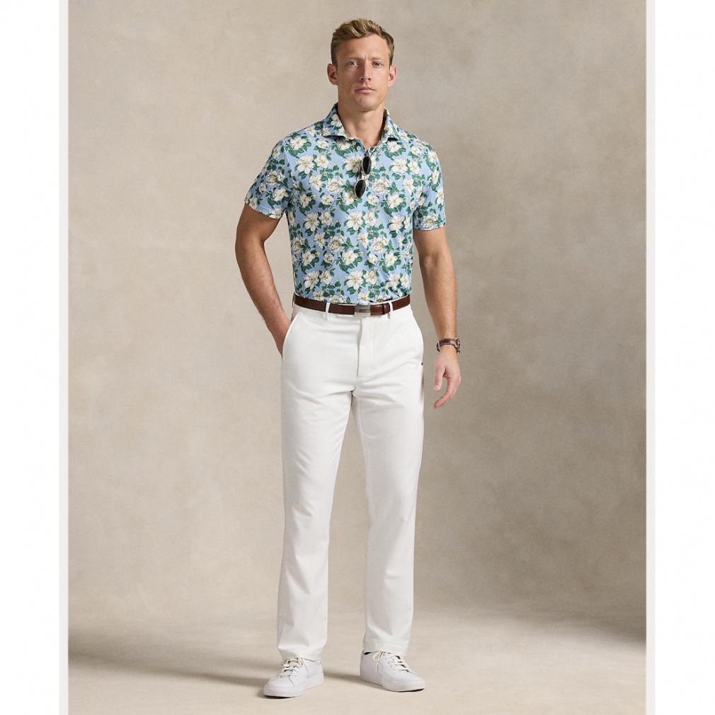 ラルフローレン ゴルフウェア ロングパンツ 春 夏 クロップド スリム