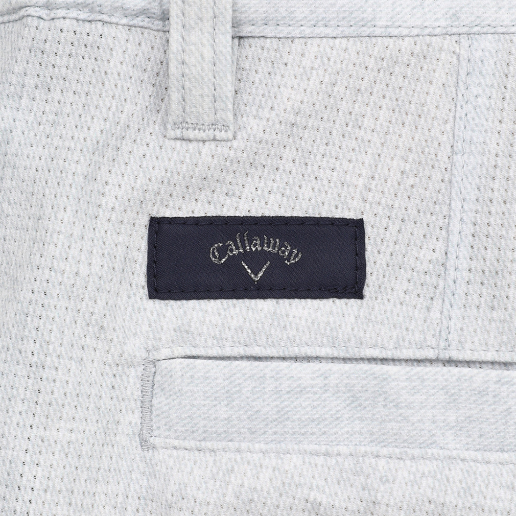 callaway かざあなメッシュメランジプリントパンツ カーキ LL 美品 callaway かざあなメッシュメランジプリントパンツ カーキ LL 美