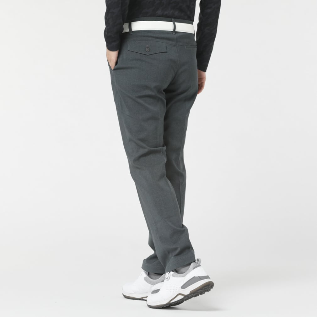 イグニオ ゴルフウェア ロングパンツ 秋 ノーカットパンツ 裾丈調整