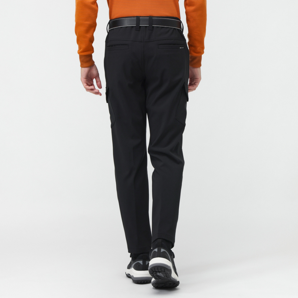 ティゴラ ゴルフウェア スラックス 秋 冬 撥水カルゼカーゴパンツ楽