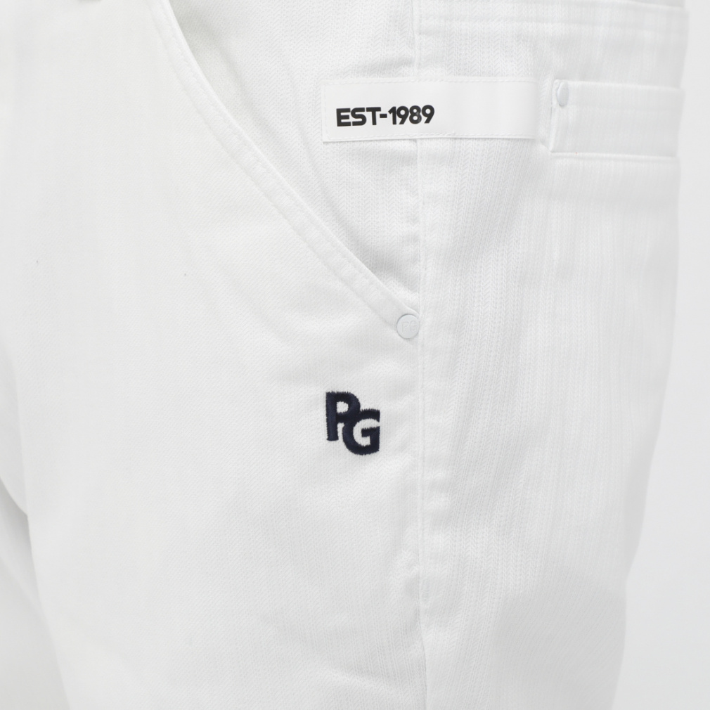 パーリーゲイツ ゴルフウェア スラックス 秋 冬 ドビーストライプ