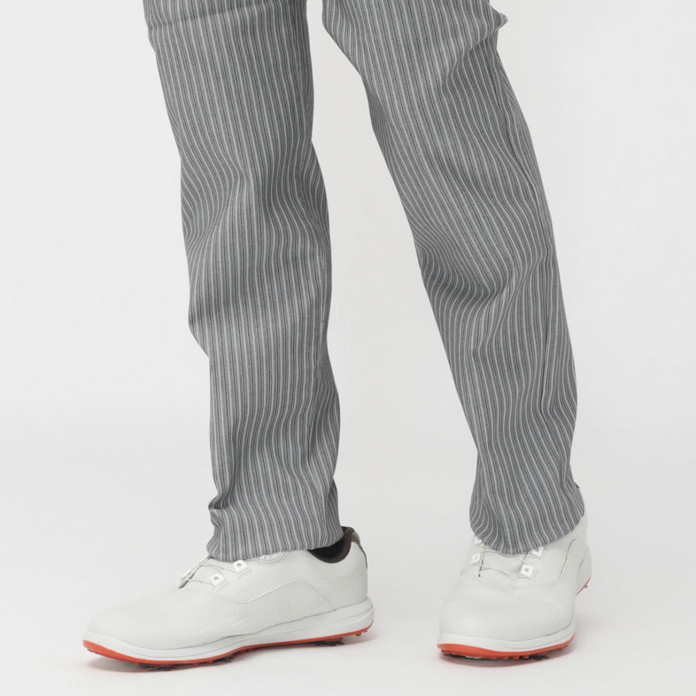 パーリーゲイツ ゴルフウェア スラックス 秋 冬 先染ドビーストライプ