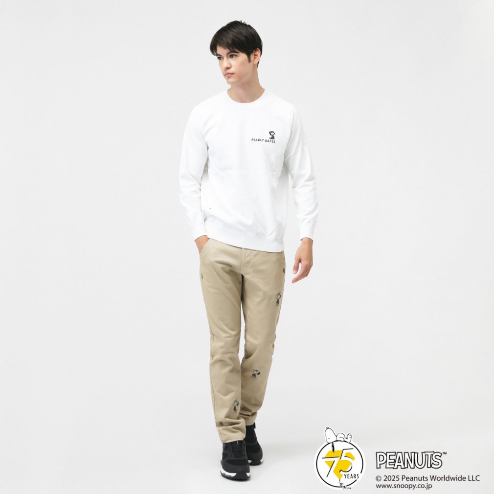 パーリーゲイツ ゴルフウェア スラックス 秋 冬 SNOOPY コーマ