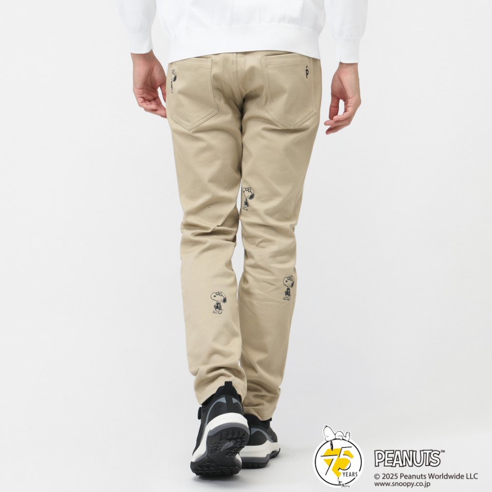 パーリーゲイツ ゴルフウェア スラックス 秋 冬 SNOOPY コーマ