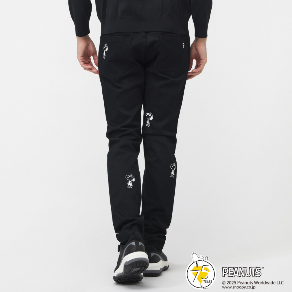 パーリーゲイツ ゴルフウェア スラックス 秋 冬 SNOOPY コーマ