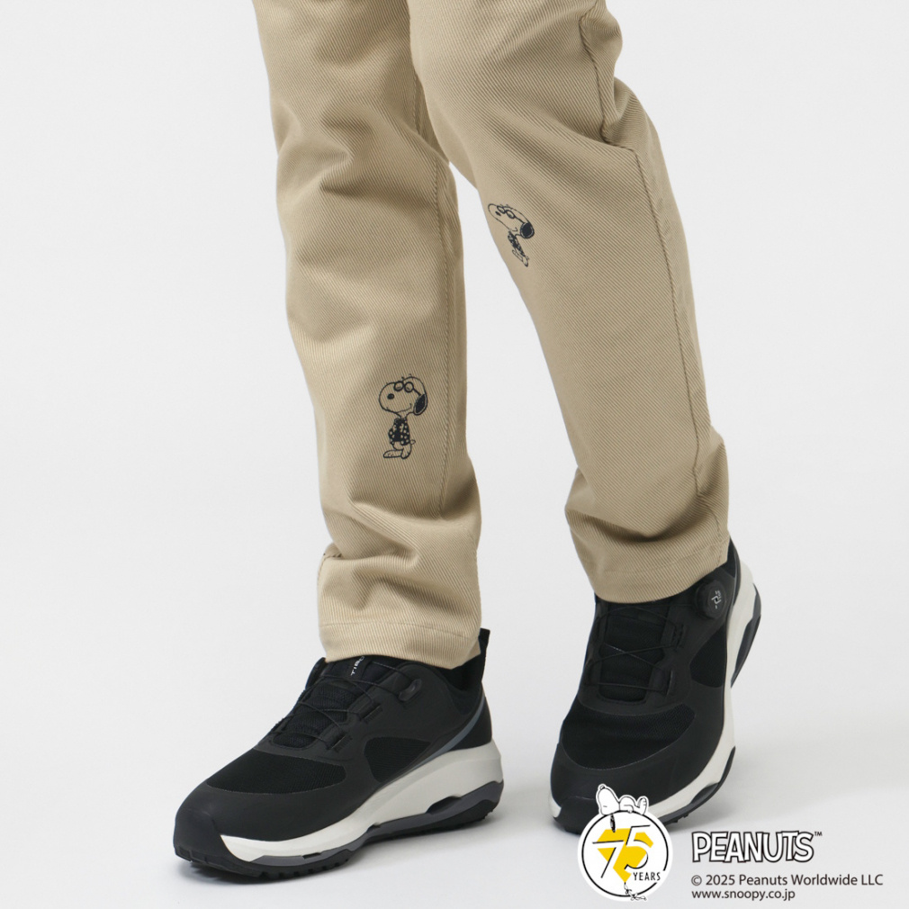 パーリーゲイツ ゴルフウェア スラックス 秋 冬 SNOOPY コーマ