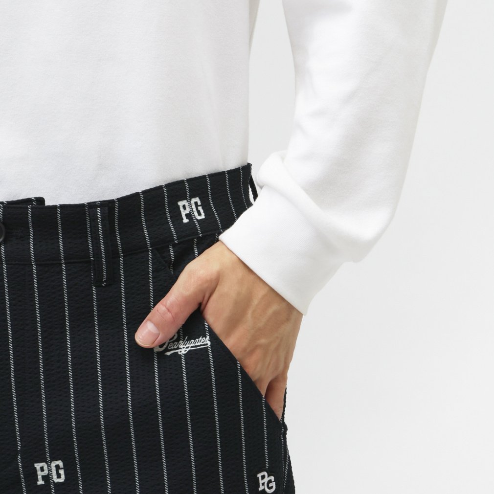 パーリーゲイツ ゴルフウェア スラックス 秋 冬 Peストレッチサッカー