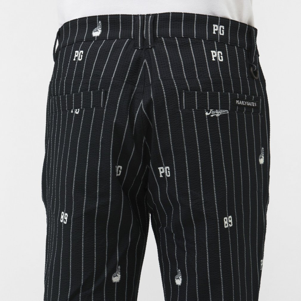 パーリーゲイツ　メンズゴルフウェア　パンツ パーリーゲイツ ゴルフウェア スラックス 秋 冬 Peストレッチサッカー