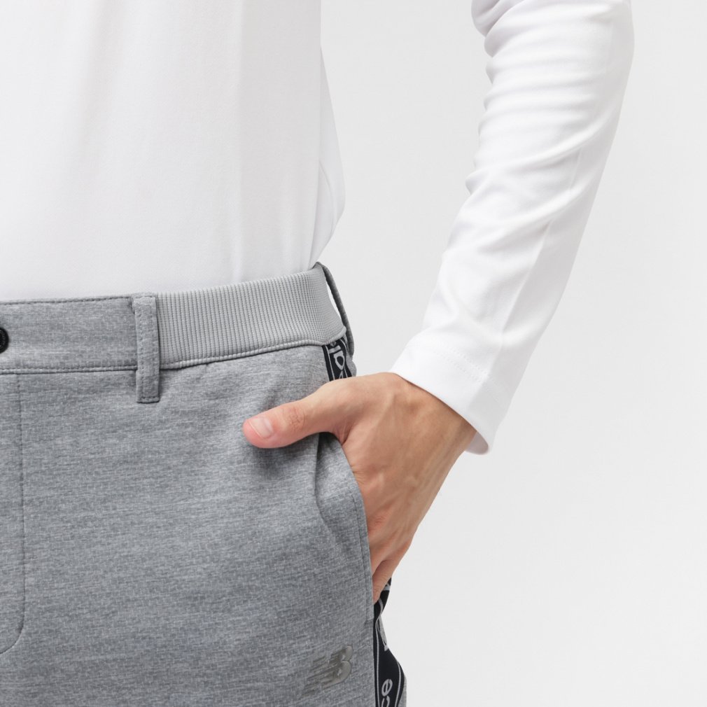 ニューバランスゴルフ◇ウォームセットアップ◇メンズ◇上(L)◇下(M) ニューバランス ゴルフウェア スラックス 秋 冬 SWEAT TAPERED LONG