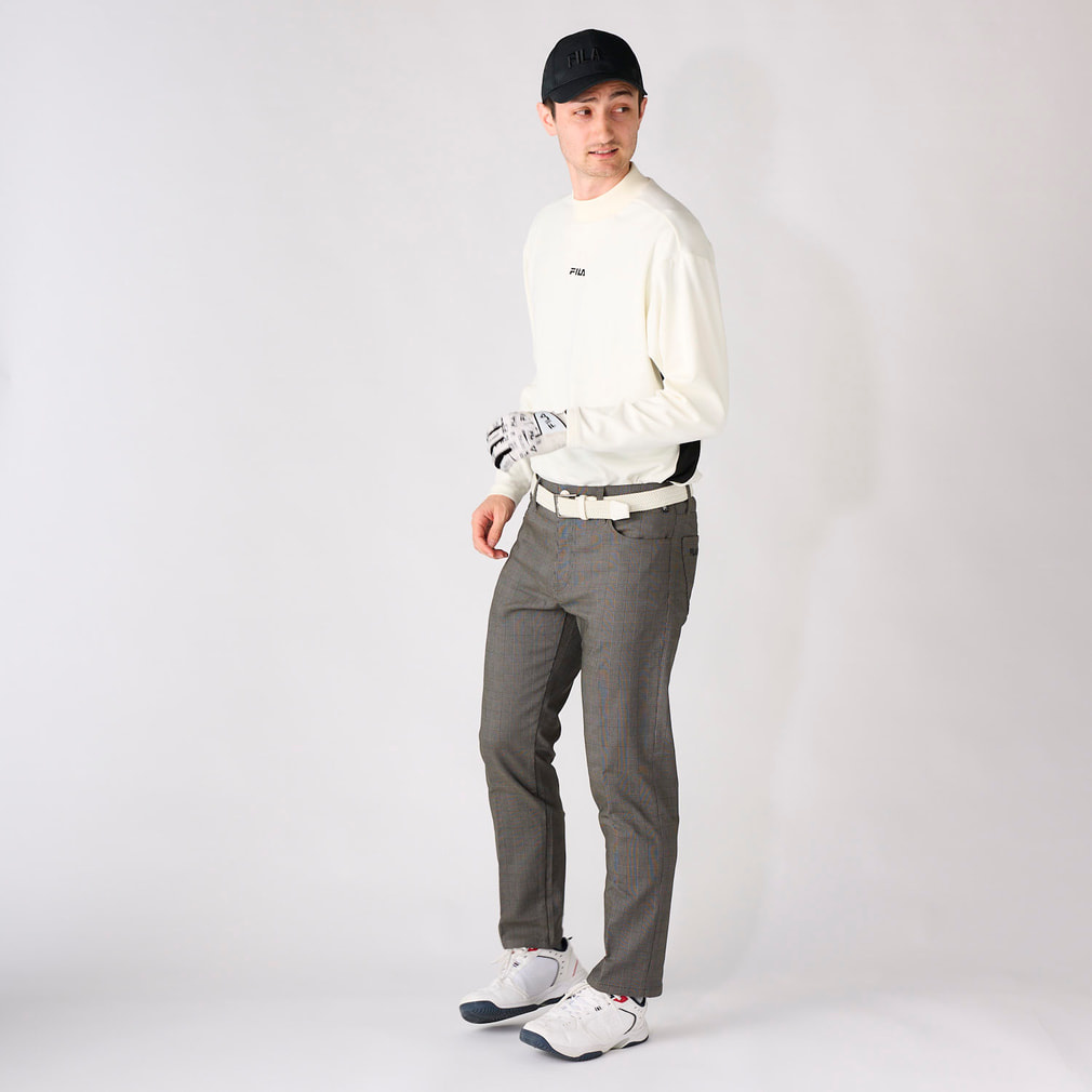 フィラ ゴルフウェア 秋 冬 裏起毛ストレッチパンツ (784325A) メンズ