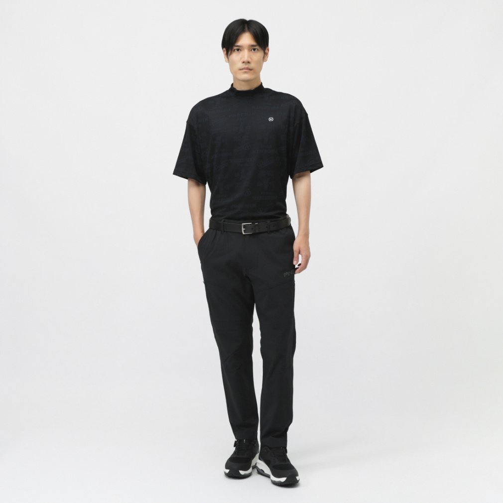 ピン ゴルフウェア スラックス 秋 冬 コーデュラテーパードパンツ