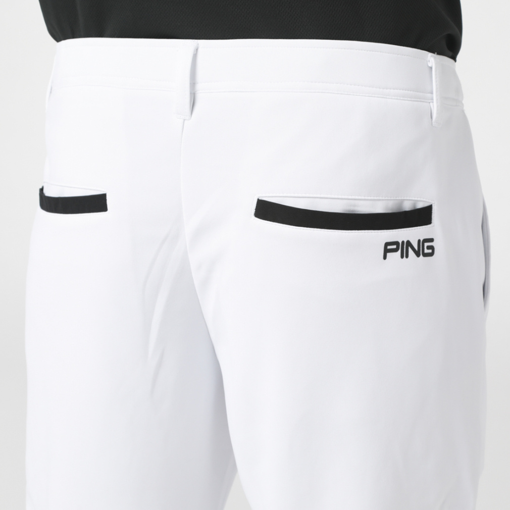PING ホワイトパンツ LLサイズ 新品タグ付き PING ゴルフパンツ ホワイト サイズLL タグ付き試着のみ 楽天