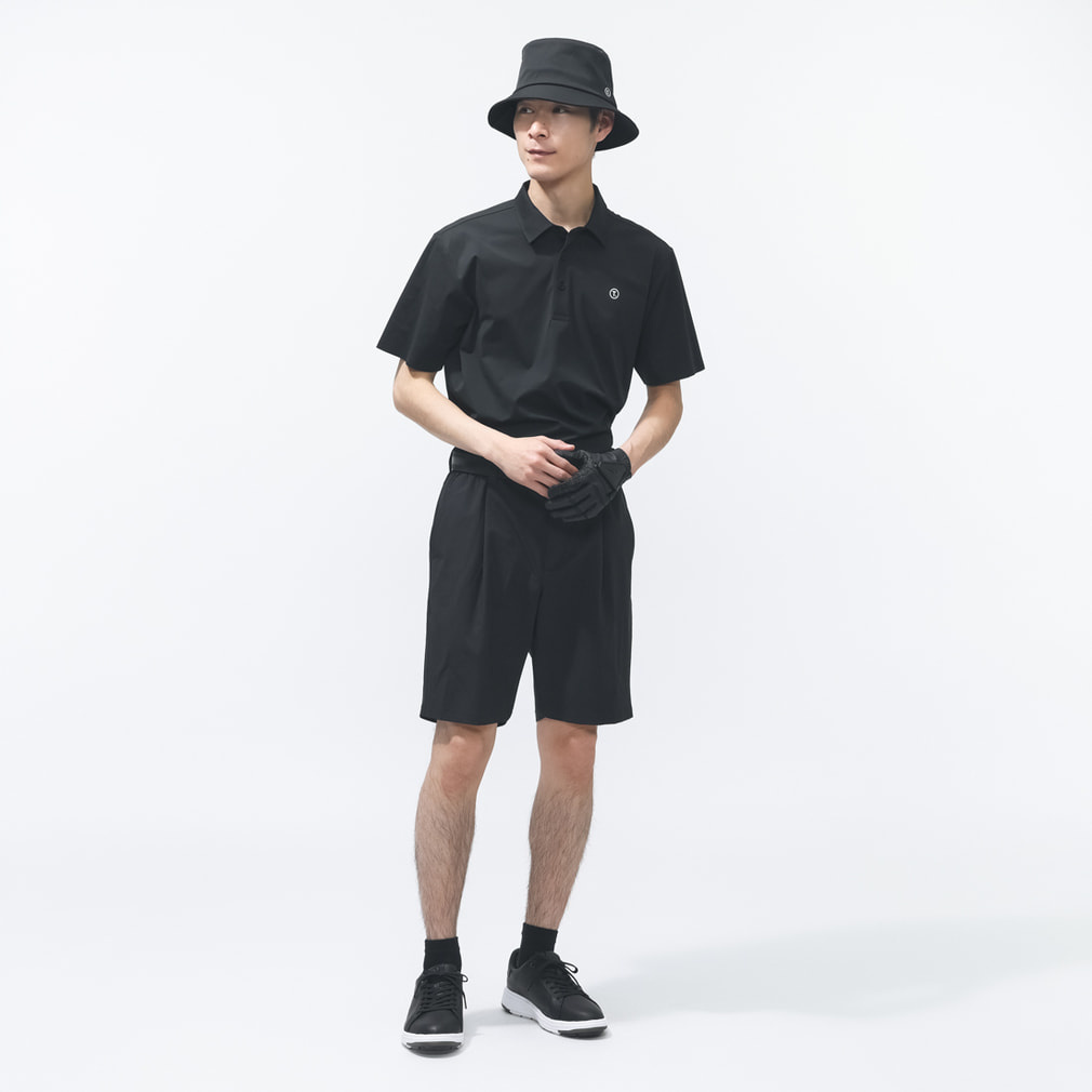 【ブラック】コーデュラナイロントリコットショートパンツ <PERFORMANCE> (MENS) ティゴラ ゴルフウェア ショートパンツ 春 夏 T.ショートパンツ