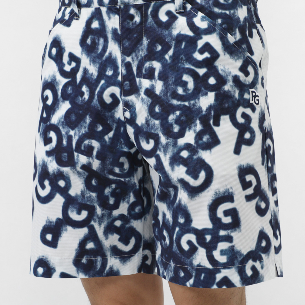 新品■パーリーゲイツ　ワニ柄　パンツ　冷感素材　ゴルフウェア　定価30,800円 パーリーゲイツ ゴルフウェア ショートパンツ 春 夏 ロゴデニム