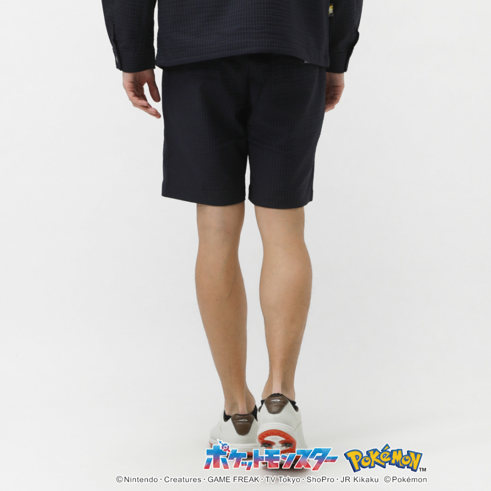 ポケモン】ピカチュウ C/Peサッカーストライプショートパンツ