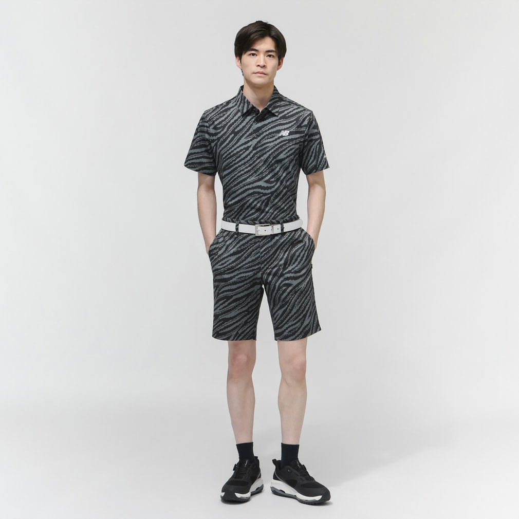 ニューバランス ゴルフウェア ショートパンツ 春 夏 JERSEY ATHLETIC