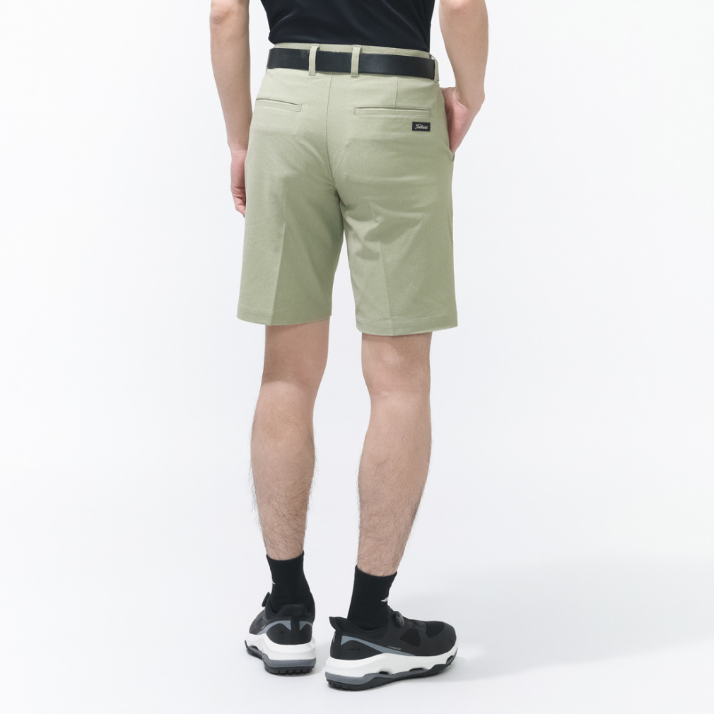 タイトリスト ゴルフウェア ショートパンツ 春 夏 メランジパナマ