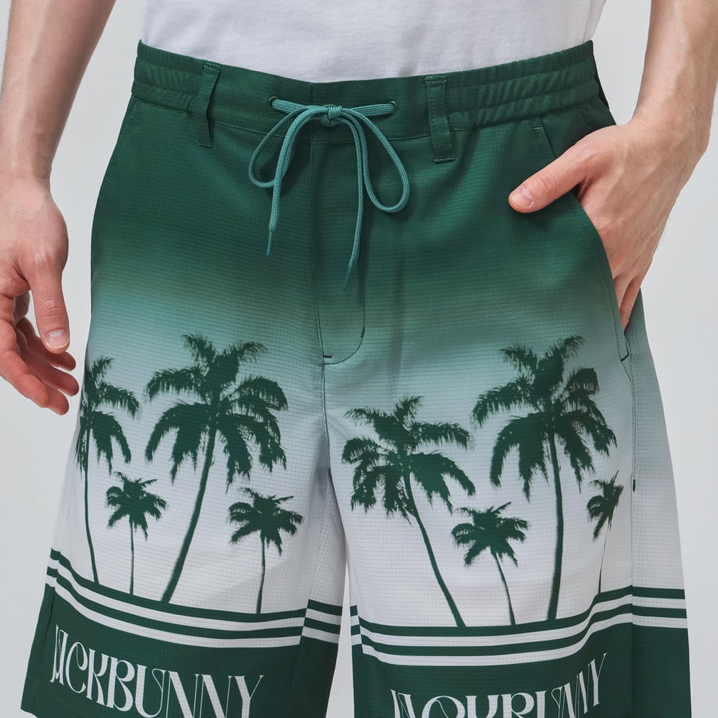 ジャック バニー ゴルフウェア ショートパンツ 春 夏 DotAir GREEN
