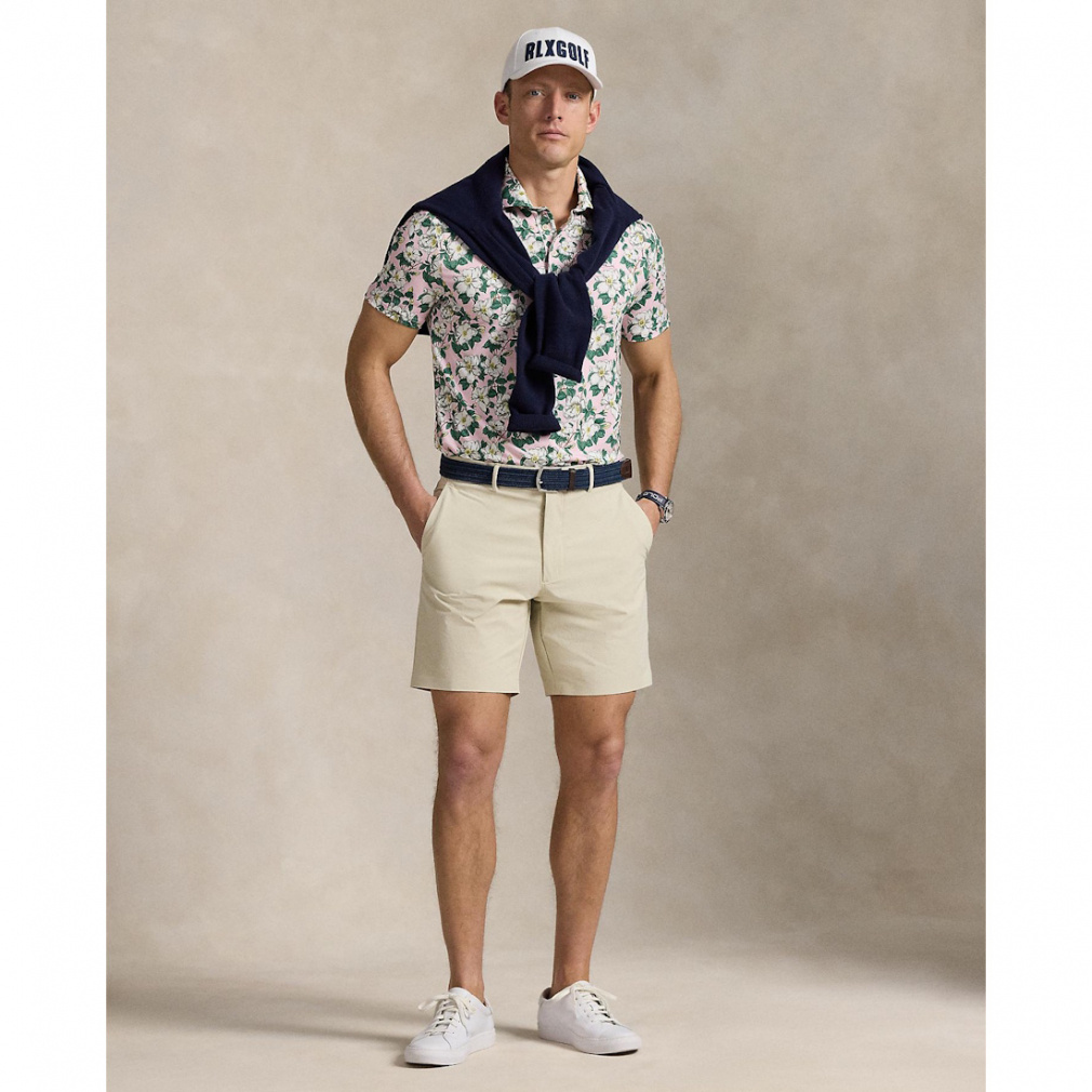 ラルフローレン ゴルフウェア ショートパンツ 春 夏 クロップド スリム