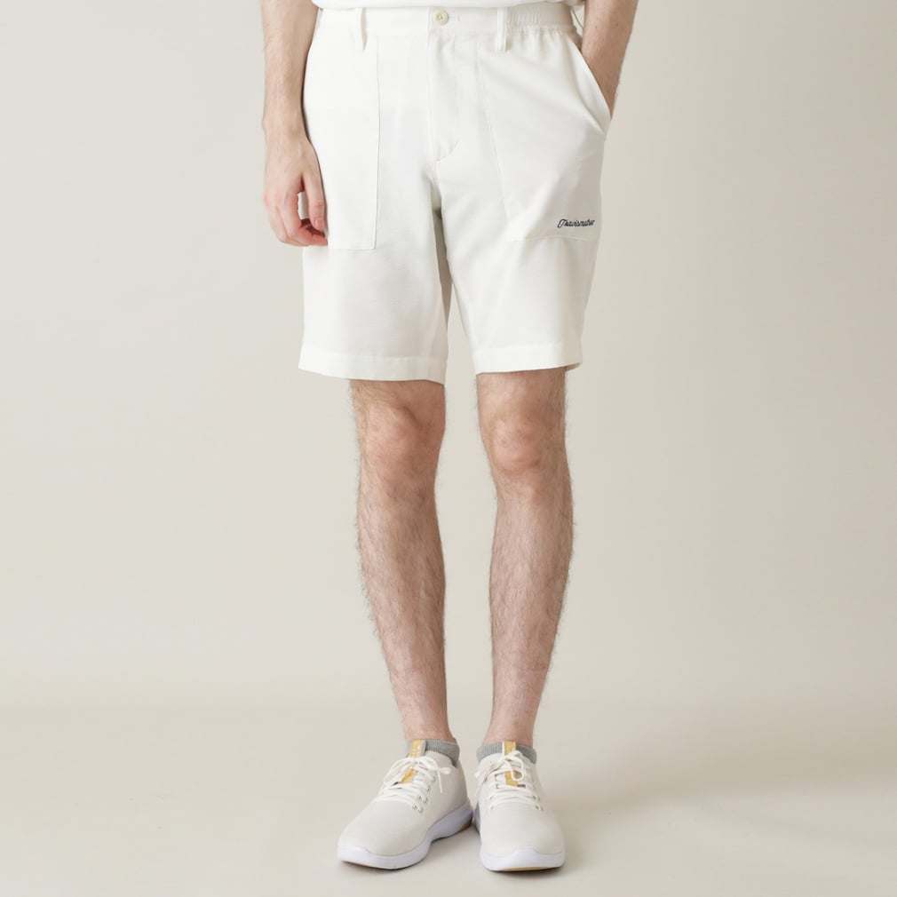 「美品」KJUS ホワイト ショートパンツ トラヴィスマシュー ゴルフウェア ショートパンツ 春 夏 Seersucker