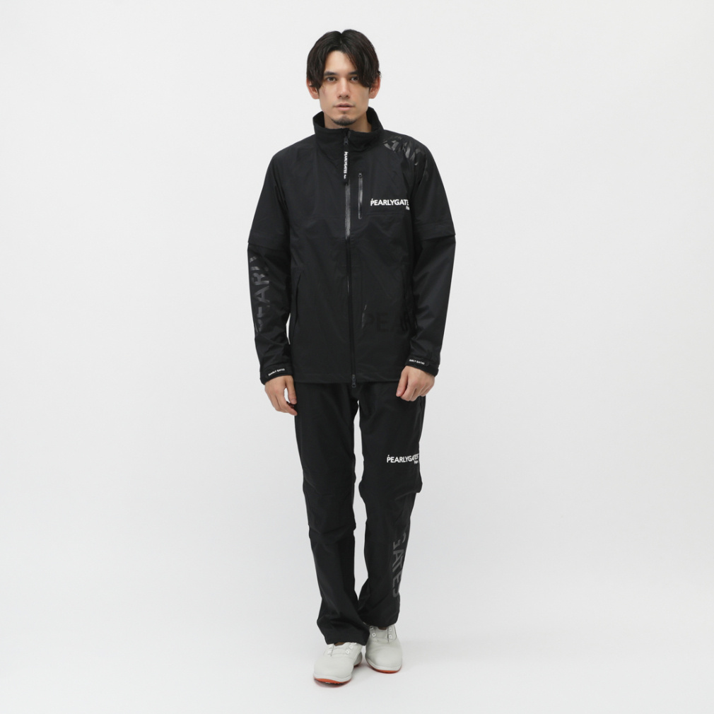 パーリーゲイツ ゴルフウェア レインウェア 春 夏 NYストレッチタフタ