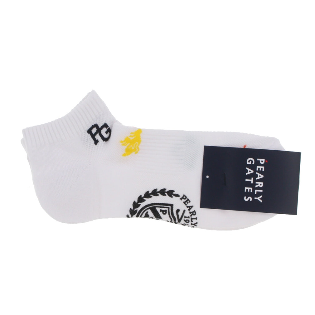 パーリーゲイツ ゴルフウェア ソックス 秋 冬 うさぎ総柄アンクルSOX
