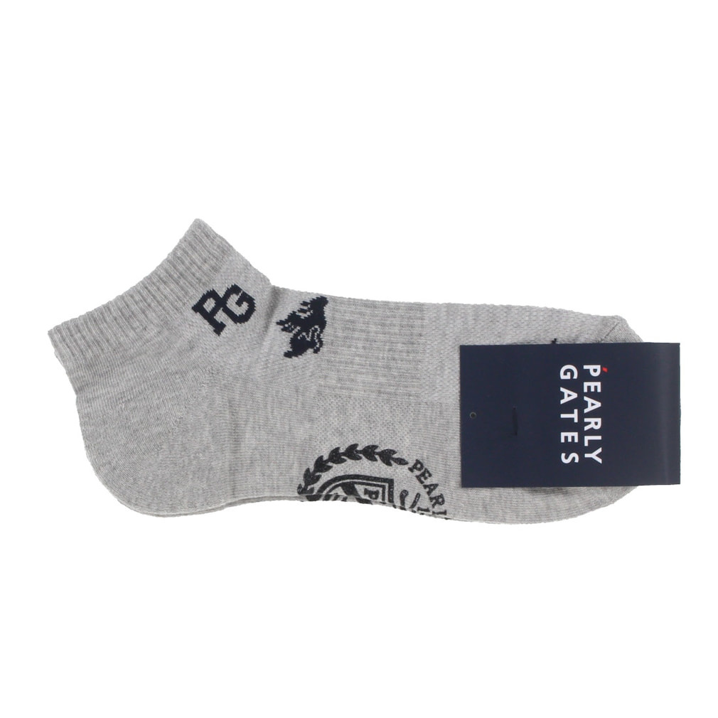 パーリーゲイツ ゴルフウェア ソックス 秋 冬 うさぎ総柄アンクルSOX
