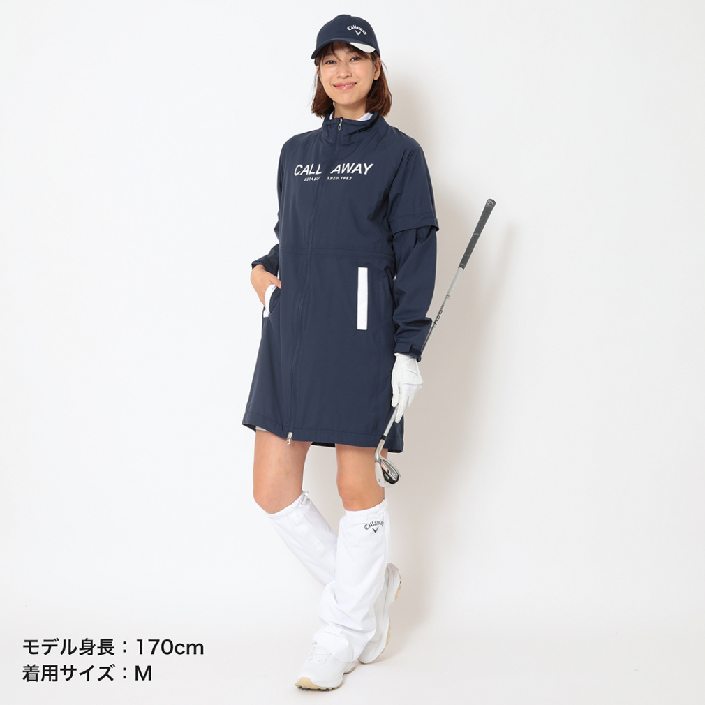 キャロウェイ レディース ゴルフウェア レインウェア 春 夏 ワンピース